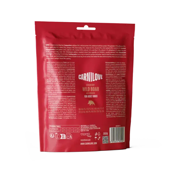 Carnilove Wild Boar Crunchy Treats for Dogs