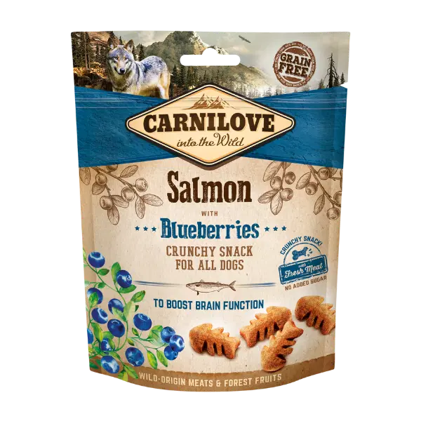 Carnilove Salmon with Blueberries treats for dogs