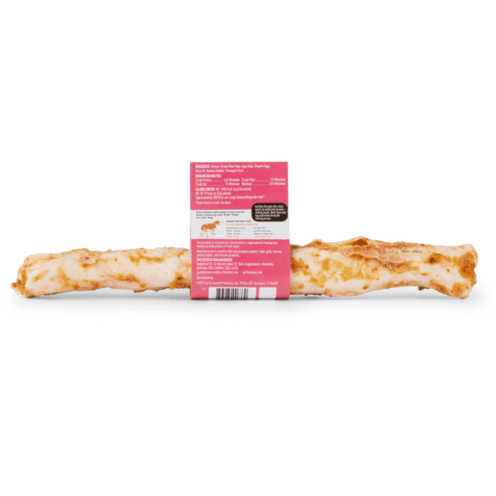 Earth Animal No-Hide Wholesome Salmon Chew - Large - Natural Dog Chew