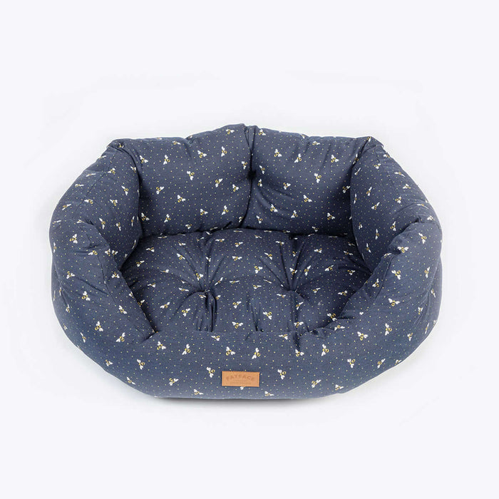 Danish Design FatFace Spotty Bees Deluxe Slumber Available At The Pets Larder Natural Pet Shop.