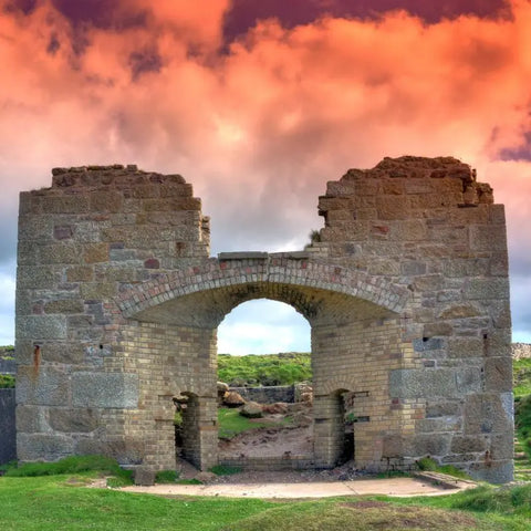 Mine d'étain Geevor - Bâtiment minier