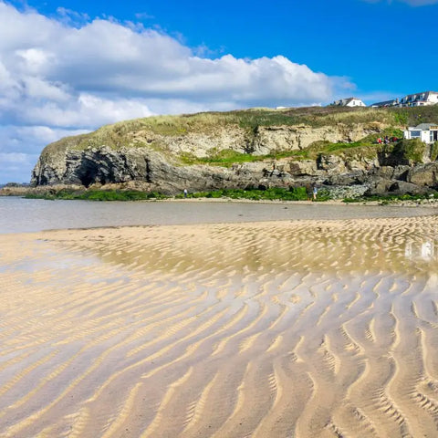 Hayle Towans Beach and Cliffs