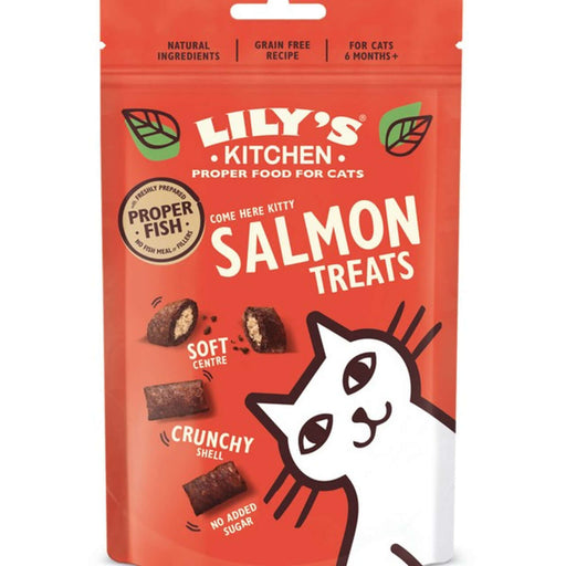 Lilys Kitchen Salmon Treat for Cats - At The Pets Larder Natural Pet Shop