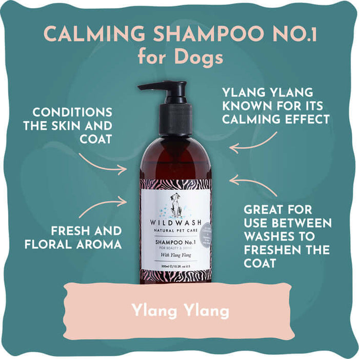 WildWash Calming Shampoo Fragrance No.1 300ml | Natural grooming