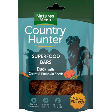 Natures Menu Country Hunter Barres de superaliments pour chiens