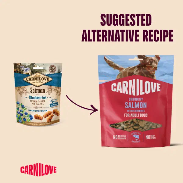 Carnilove Salmon with Blueberries Crunchy Dog Treats