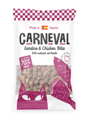 Carneval Cat Sardine & Chicken Bites 50g - Oral Care