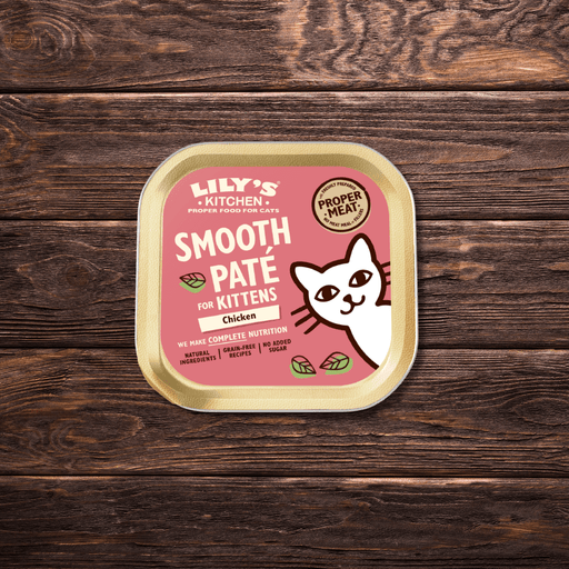 Lily's Kitchen Chicken Pate for Kittens 85g At The Pets Larder Natural Pet Shop