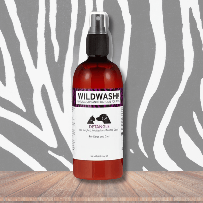 WildWash Detangle Spray for Puppies and Dogs | Natural grooming