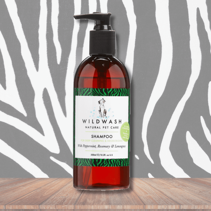 WildWash Shampoo Deep Cleaning & Deodorising for Dogs 300ml | Natural grooming