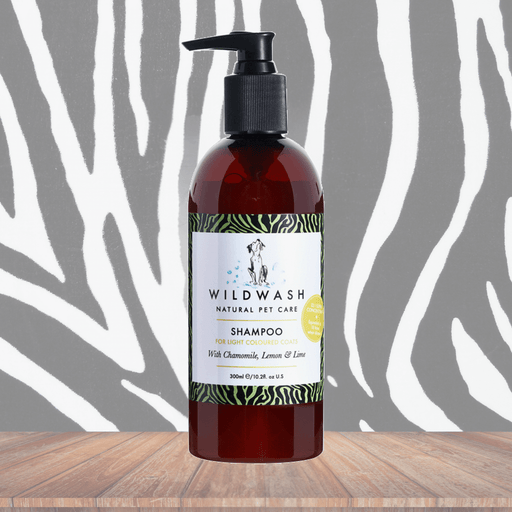 WildWash Shampoo For Light Coloured Coats 300ml | Natural grooming