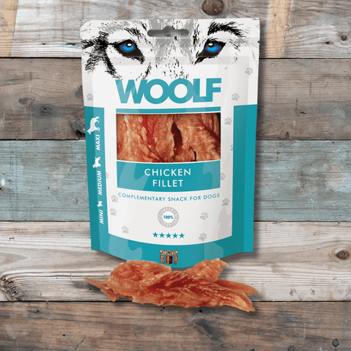 Woof Chicken Fillet | Natural treats for dogs.