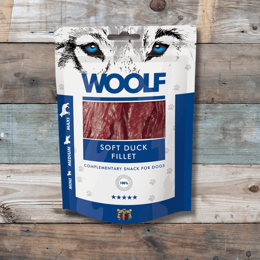 Woolf Soft Duck Fillets | Natural treats for dogs.