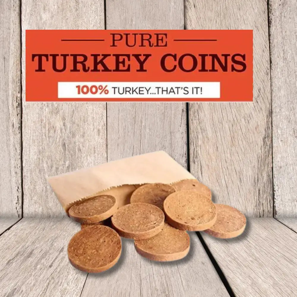 100% Turkey Meat Coins for Advent Calendar Pet Products