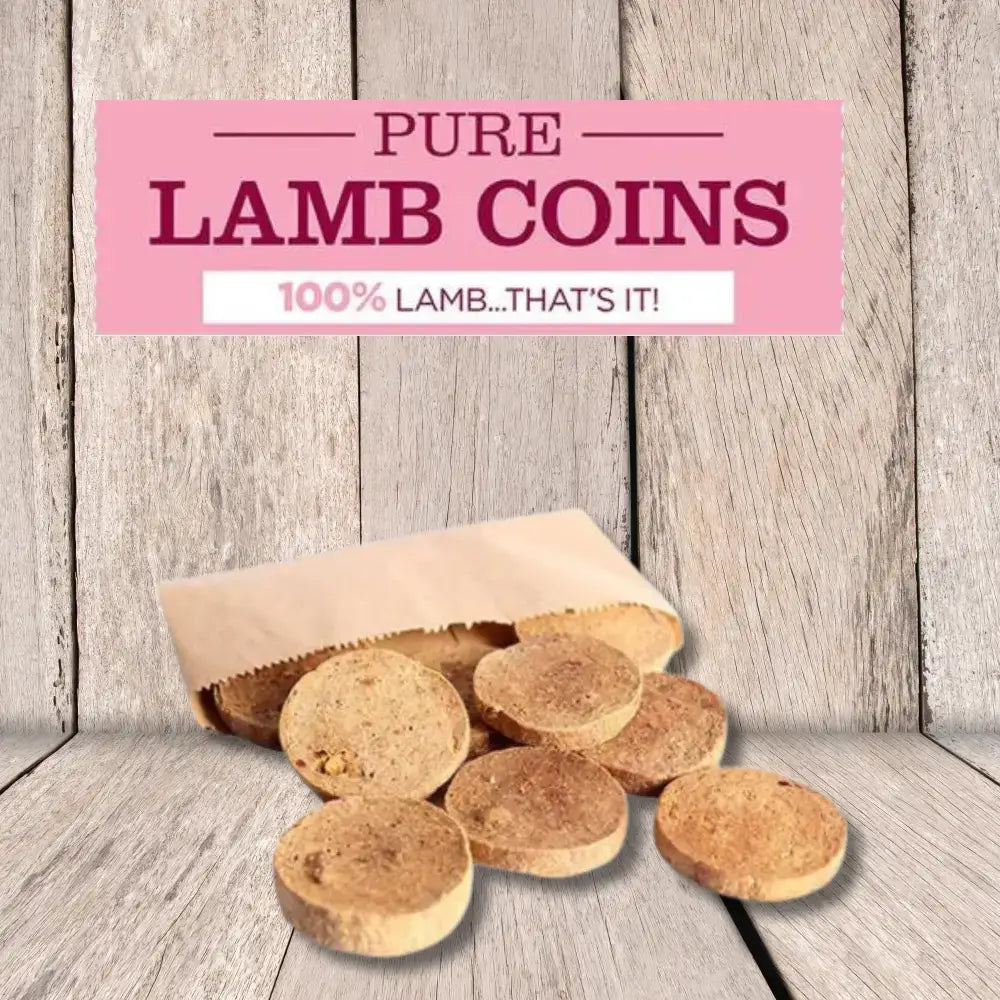 Pure Lamb Meat Coins for Advent Calendar Pet Products Fillings