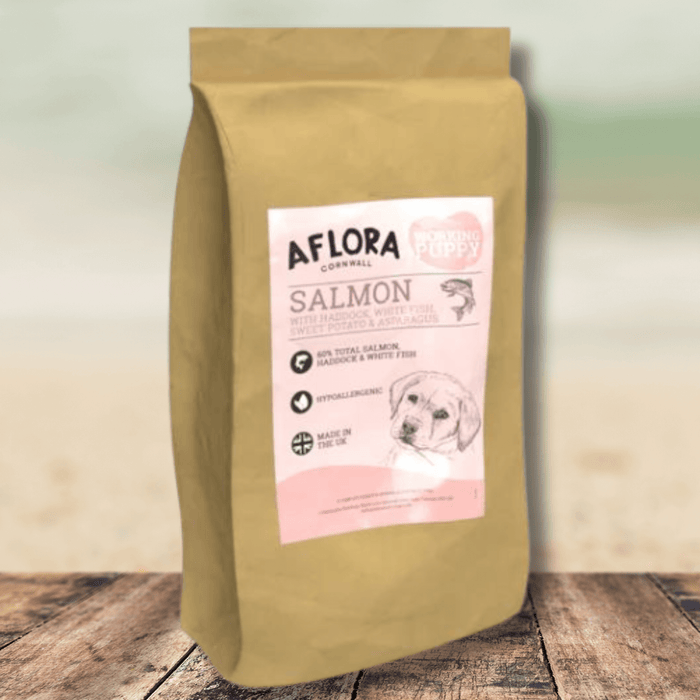 Aflora Puppy Salmon with Haddock 15kg Grain Free Puppy Food