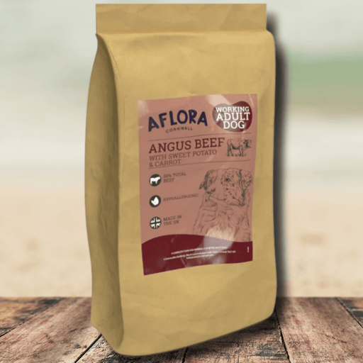 Aflora Angus Beef with Sweet Potato 15kg Grain Free Dog Food - Natural Dry Dog Food