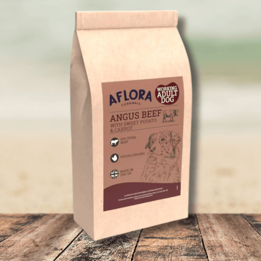 Aflora Angus Beef with Sweet Potato 2kg Grain Free Dog Food - Natural Dry Dog Food