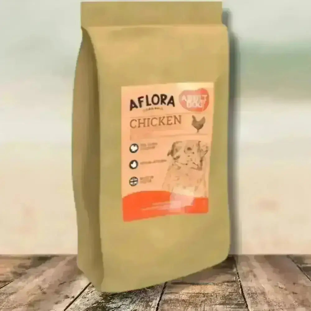 Aflora Chicken Grain Free Dog Food bag showcasing high-quality grain free chicken dog food