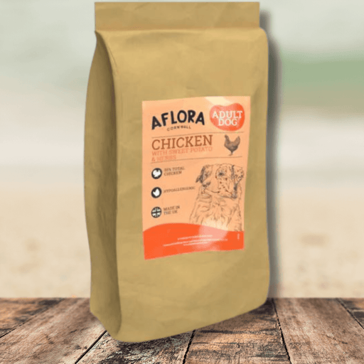 Aflora Chicken With Sweet Potato 15kg Grain Free Dog Food - Natural Dry Dog Food