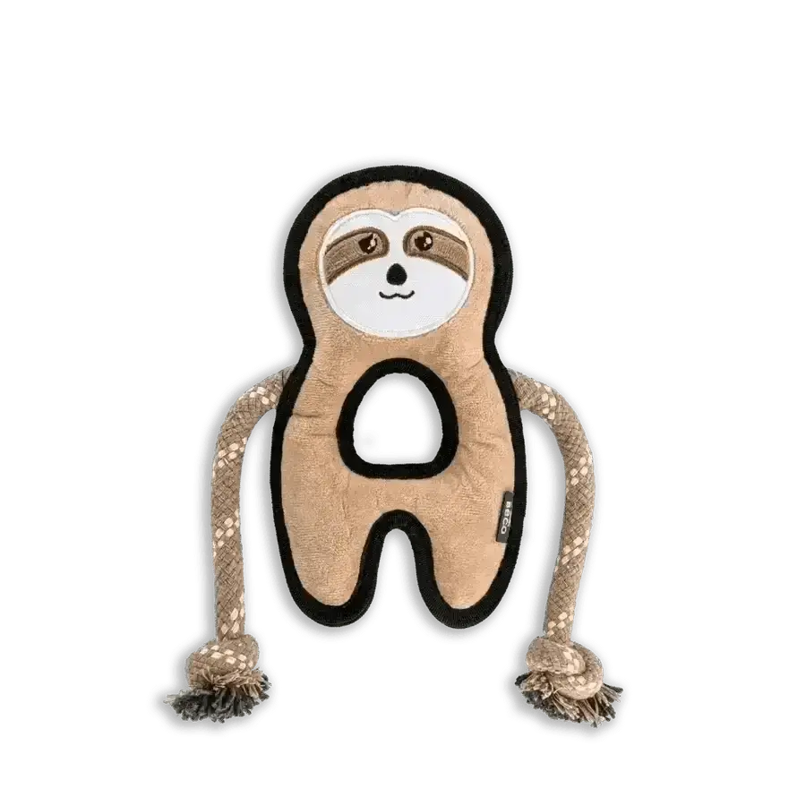 Beco Plush Sloth Dog Toy - Toys | Natural Pet Shop