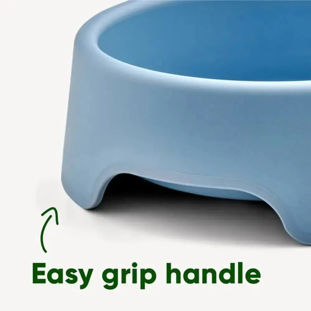 Beco Steady Dog Bowl: sturdy food water bowl with easy pick-up handle