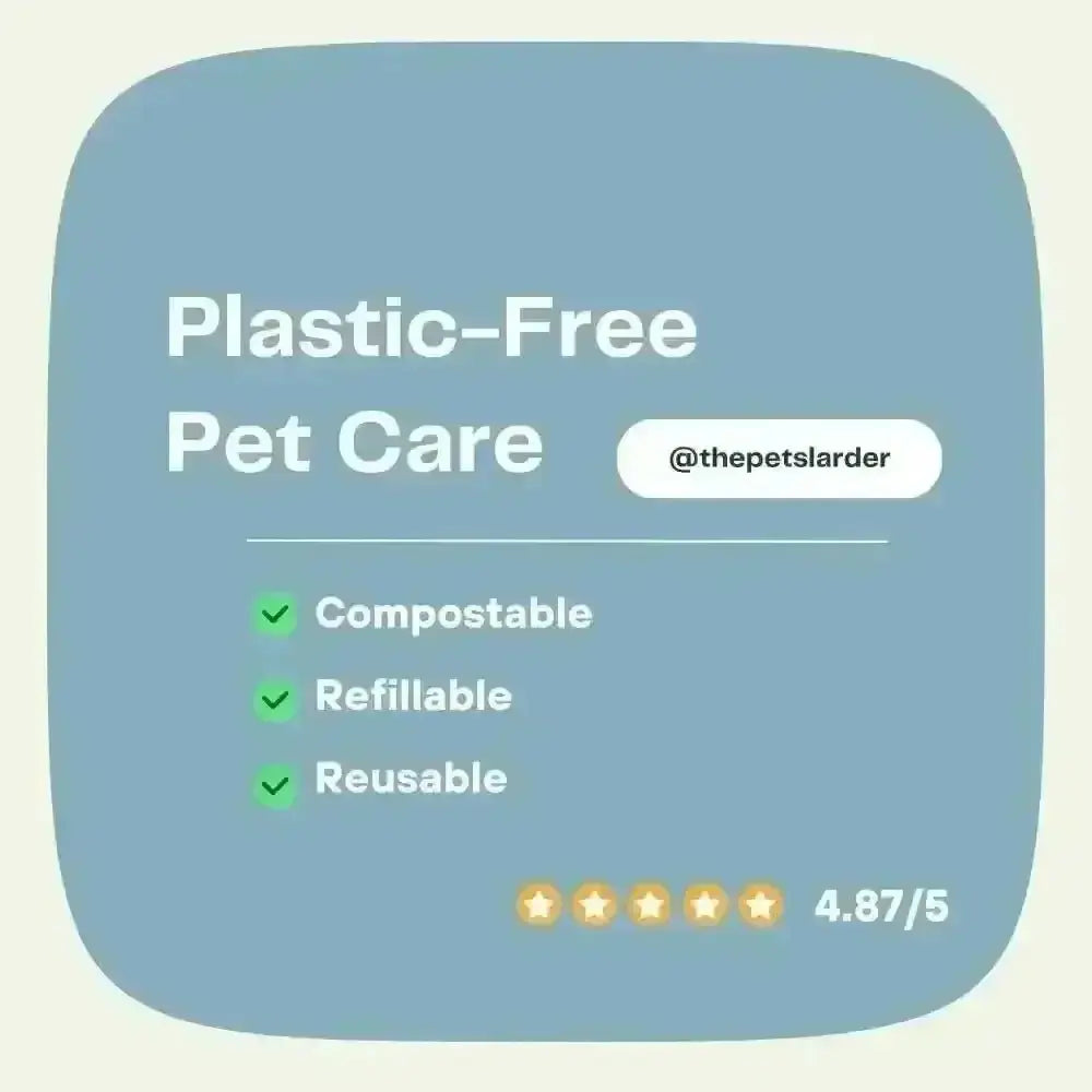 Beef Moon Bones: Plastic-free pet care kit with compostable, reusable features