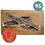 1kg bag of beef tripe natural dog chews for dogs