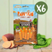 Benevo Pawtato Spinach & Kale Sticks Vegan Dog Chew - Box of 6