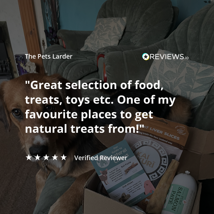 Benevo Pawtato Tubes with Seaweed Vegan Dog Chew - Box of 6 - Natural Dog Chew