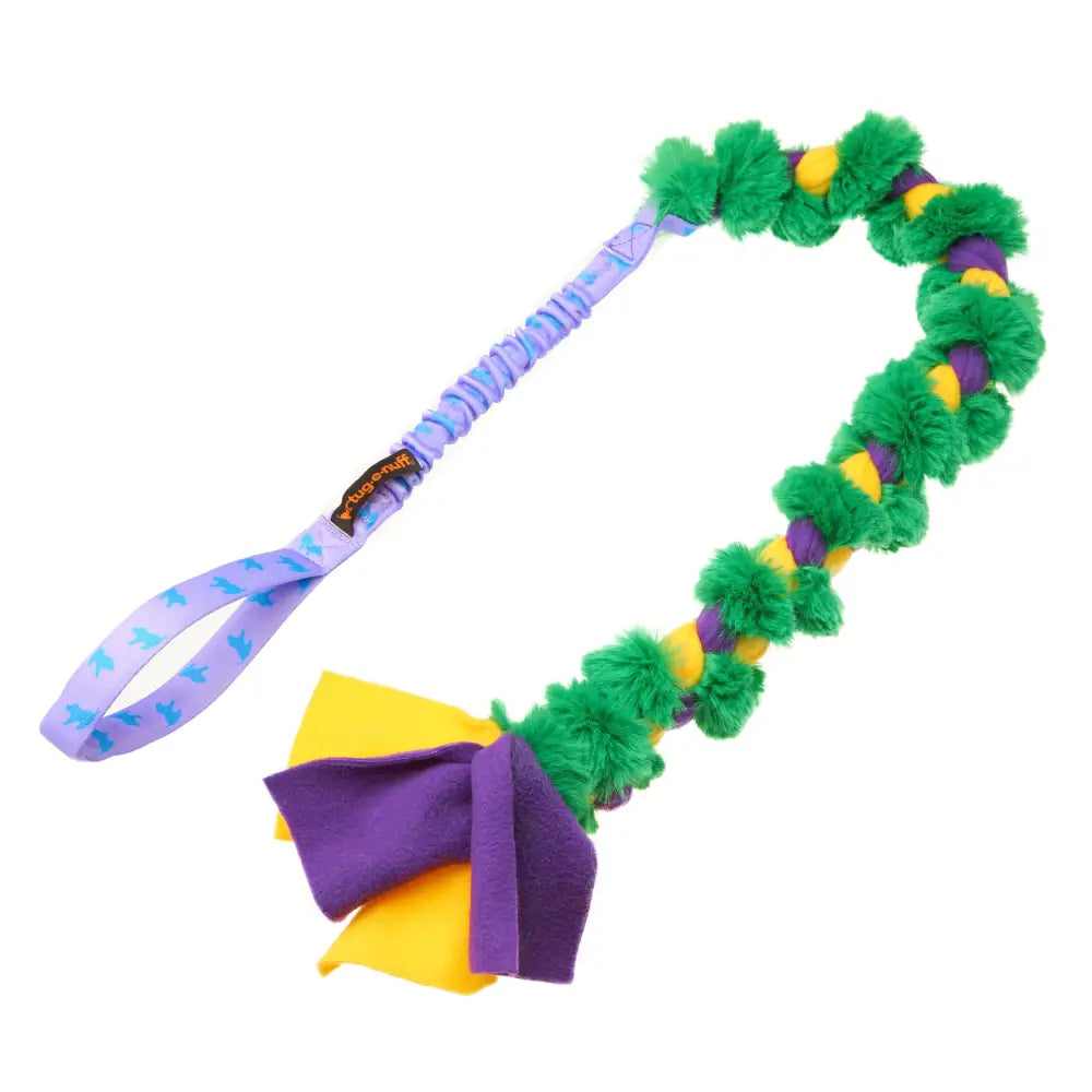 Big Twizzler - Lilac Pattern Handle - Bungee Tug Toy