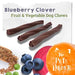 Blueberry Clover Chew For Dogs - 2kg Bag - Natural Dog Chew