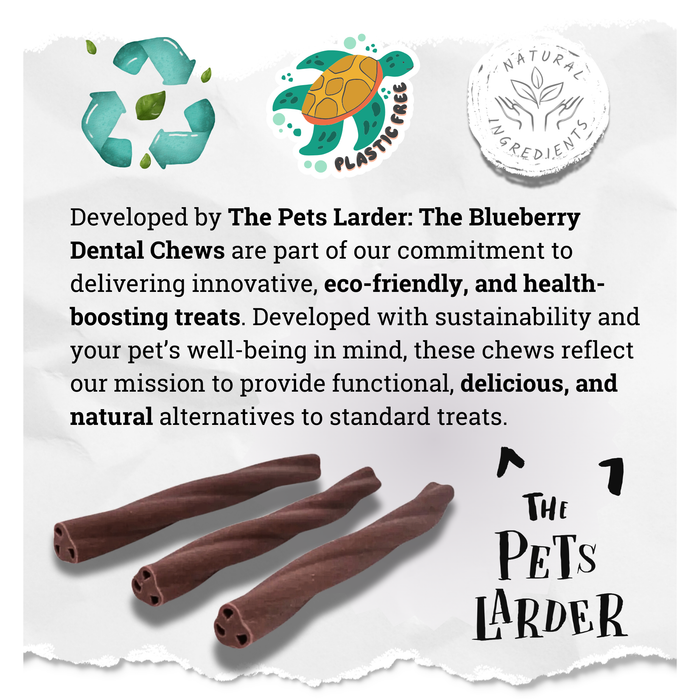 Blueberry Clover Chew For Dogs - Natural Dog Chew