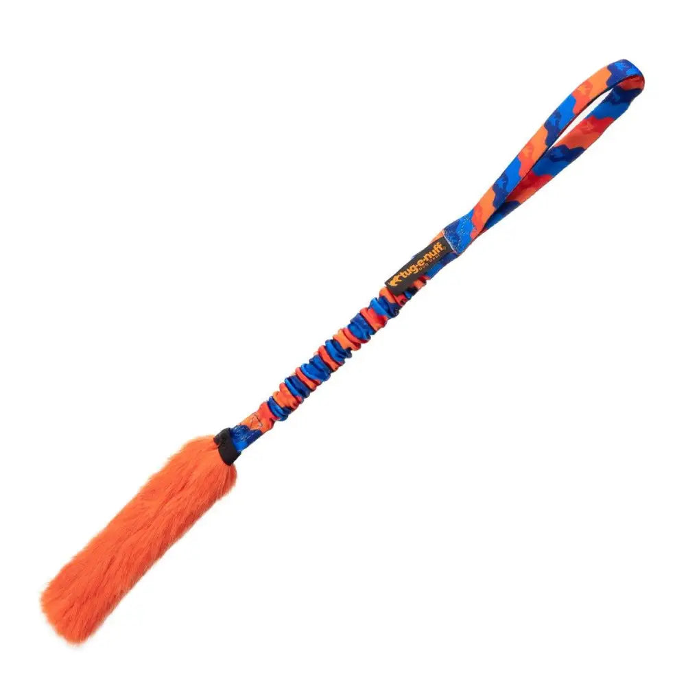 Bright Fauxtastic Tug - Orange Pattern - Bungee Tug Toy