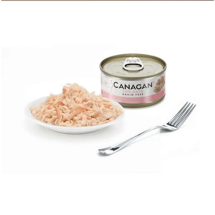 Canagan Cat Food Can - Chicken with Ham | Natural wet cat food.