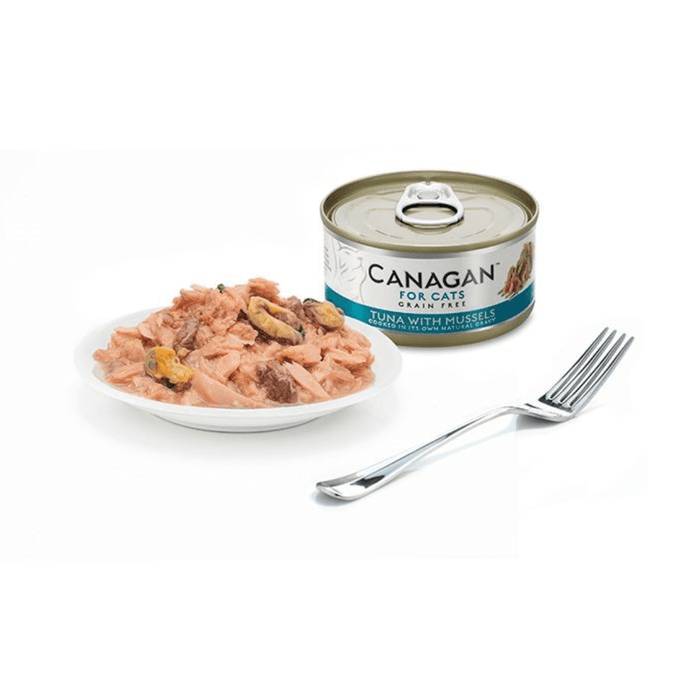 Canagan Cat Food can Tuna with Mussels