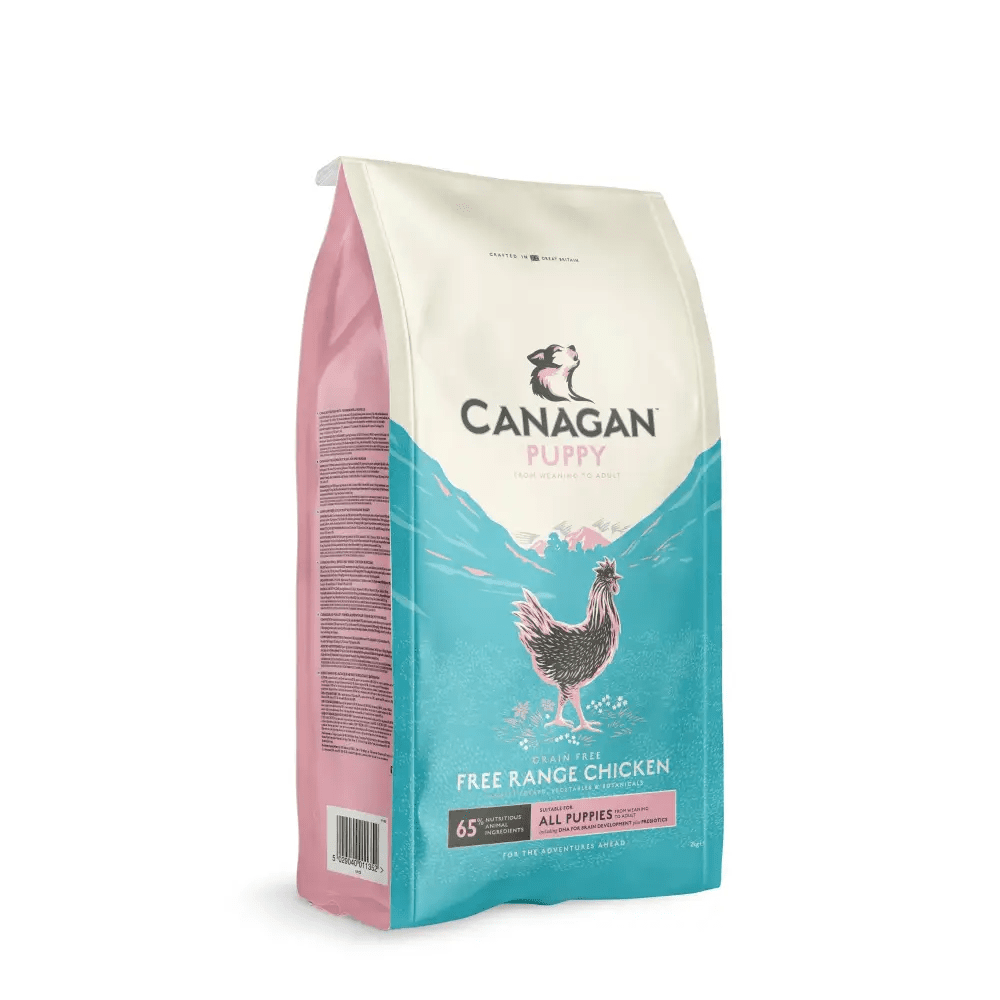 Canagan Dry Dog Food Free Range Chicken Puppy Bag