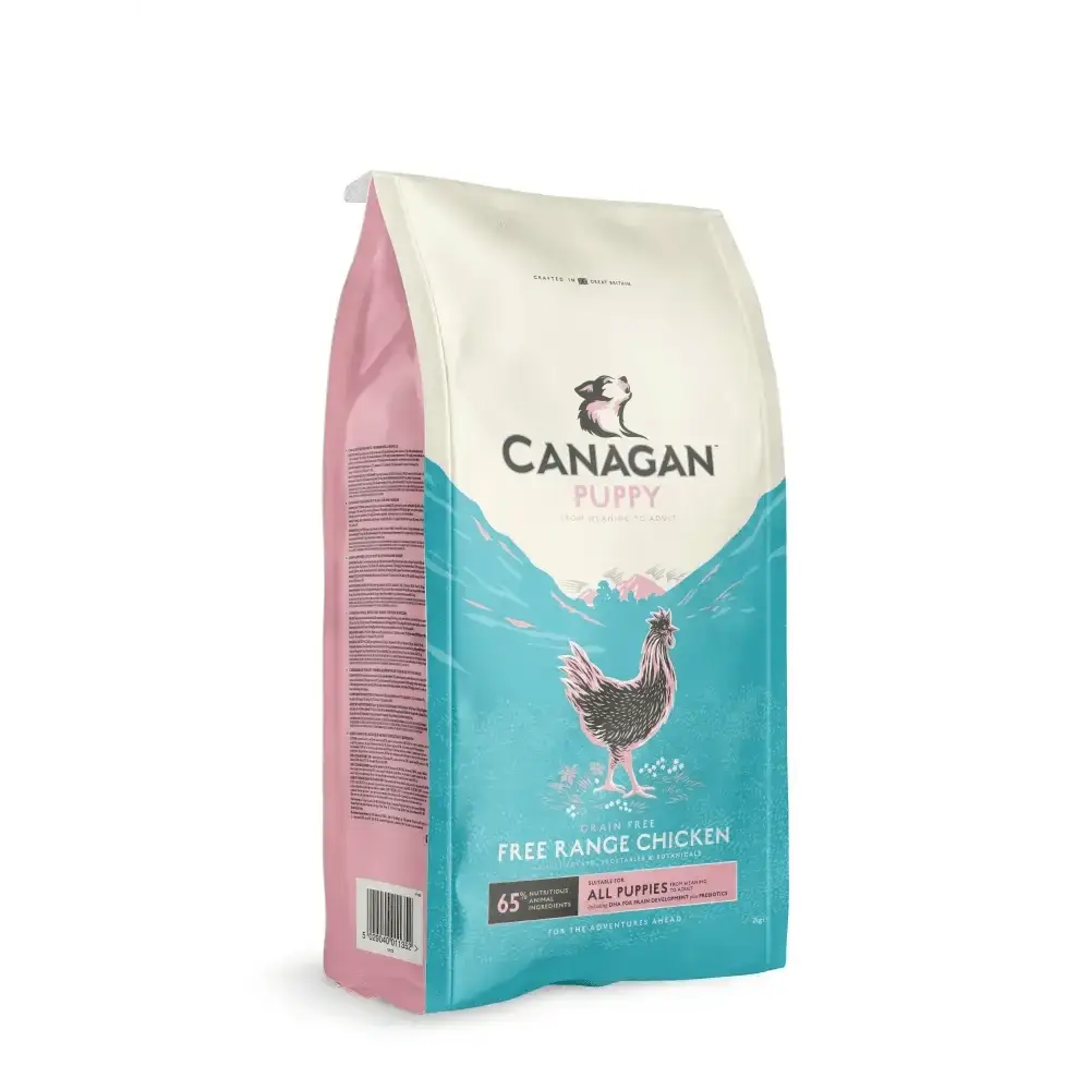 Canagan Dry Dog Food Free Range Chicken Puppy Bag