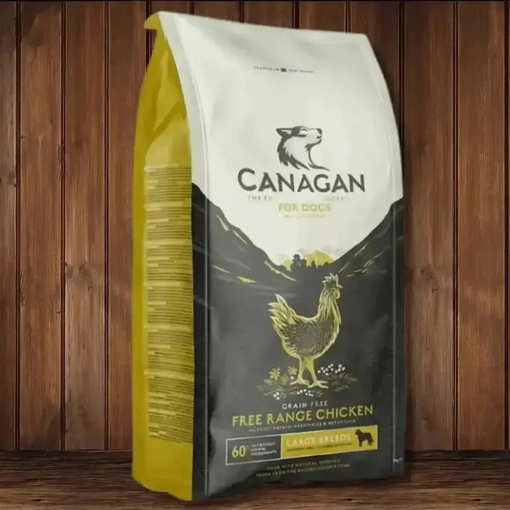 Canagan Dry Free-Range Chicken Dog Food Bag for Large Breeds