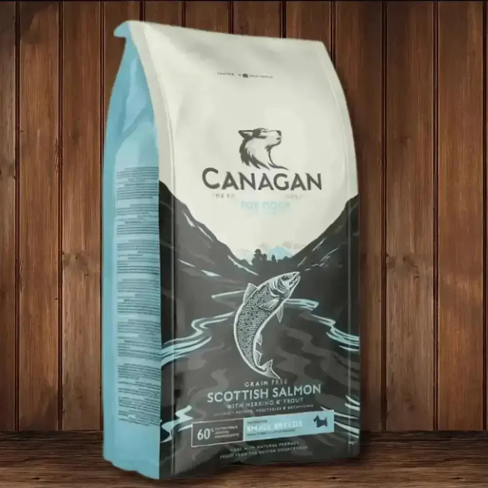 Canagan’s Small Breed Deboned Scottish Salmon Grain Free Dog Food Bag