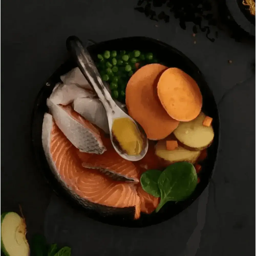 Canagan’s Small Breed grain free dog food with deboned Scottish salmon, sweet potato and peas
