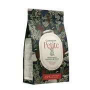 Canagan Petite Chicken grain free dry food bag with blue floral design