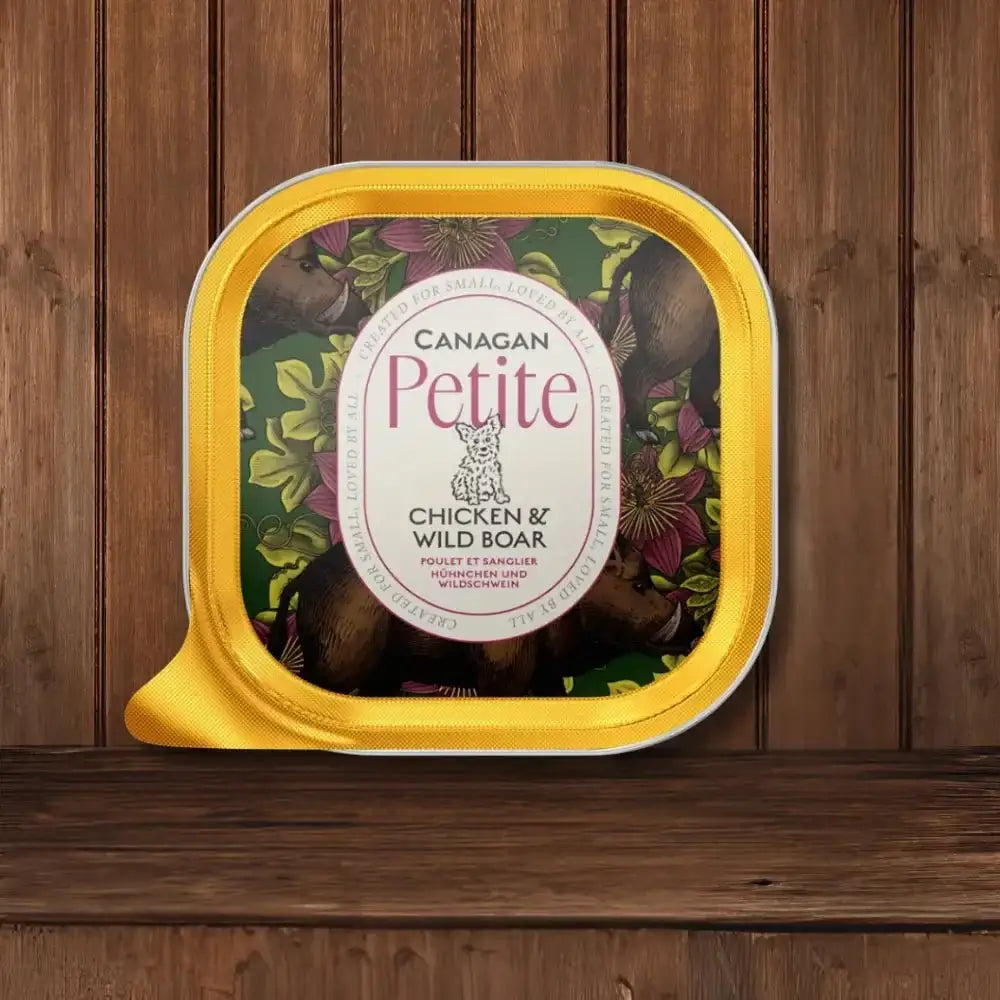 Canagan Petite Chicken with Wild Boar Pate for Small Dogs Tray
