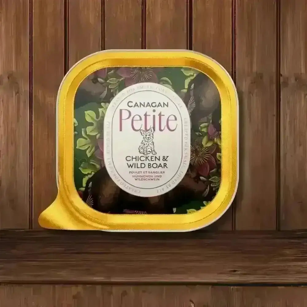 Canagan Petite Chicken with Wild Boar Pate for Small Dogs Tray