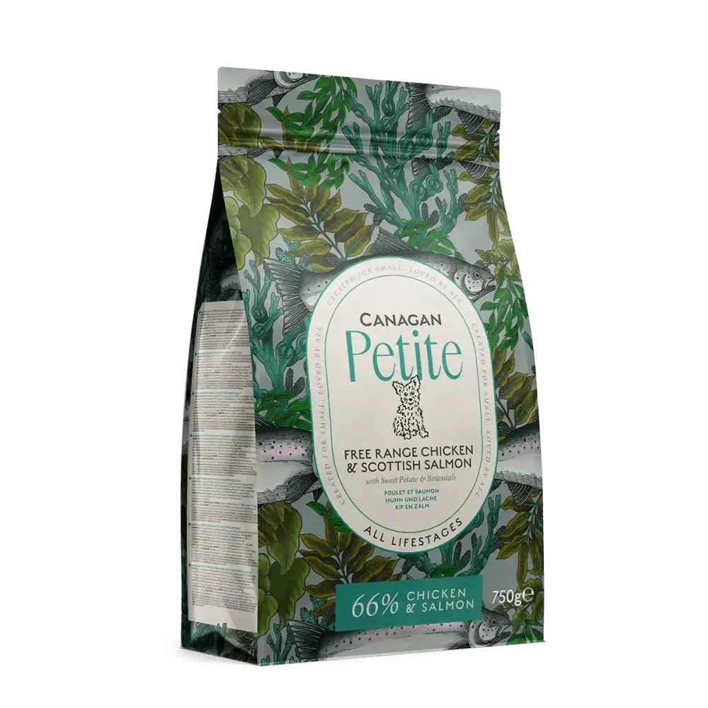 Canagan Petite Free Run Chicken & Scottish Salmon Dog Food Bag