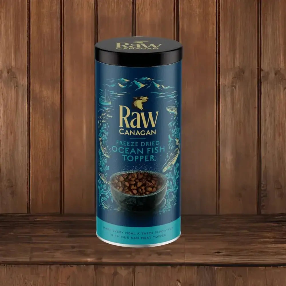 Canagan Raw Freeze-Dried Flavoured Fish Topper 50g Container