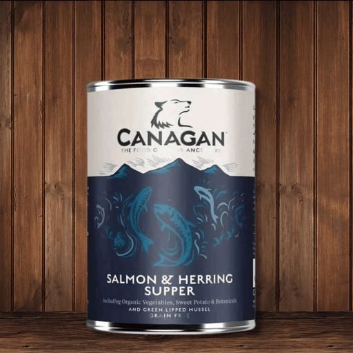 Canagan Wet Dog Food Can - Salmon & Herring Supper | Natural Wet Dog Food