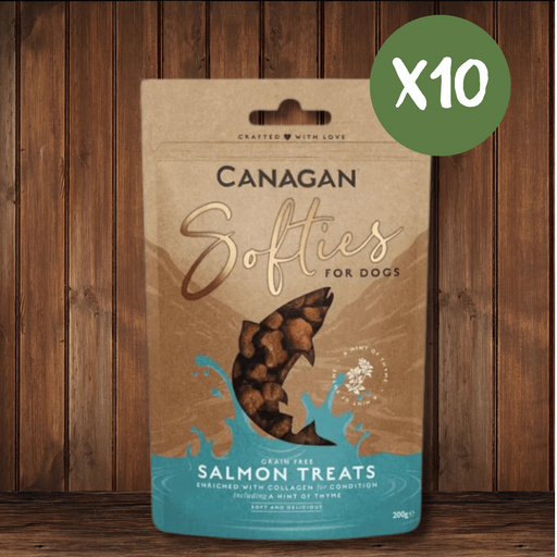 Canagan Salmon Softies for Dogs 200g - Box of 10 - Natural Treats For Dogs