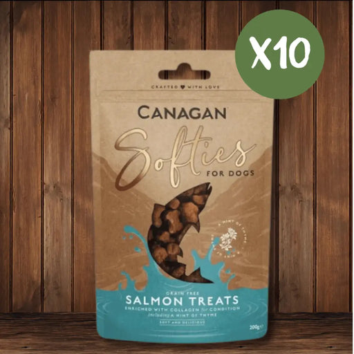 Canagan Salmon Softies for Dogs 200g - Box of 10 - Natural Treats For Dogs