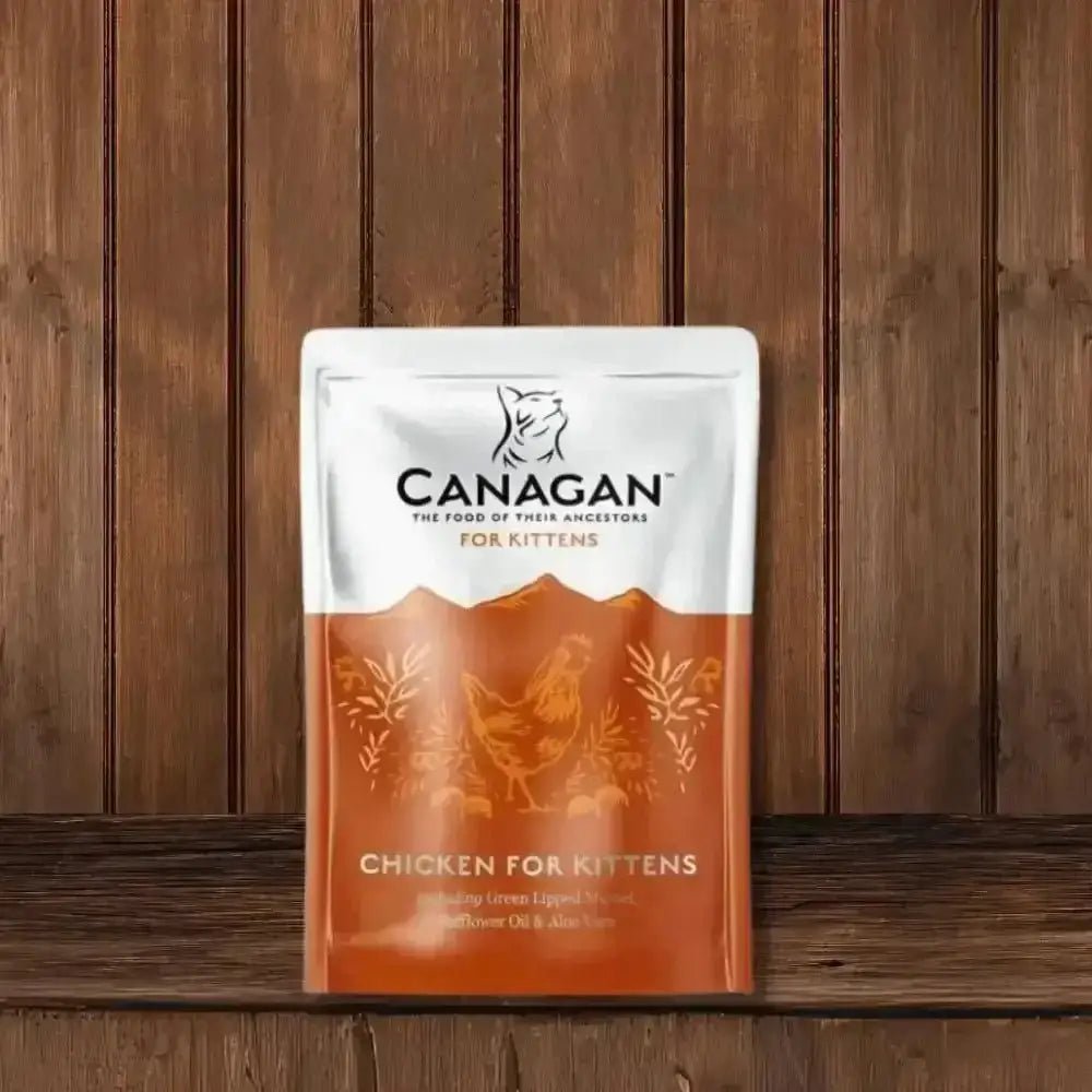 Canagan Wet Cat Food Pouch for Kittens - Grain Free Chicken